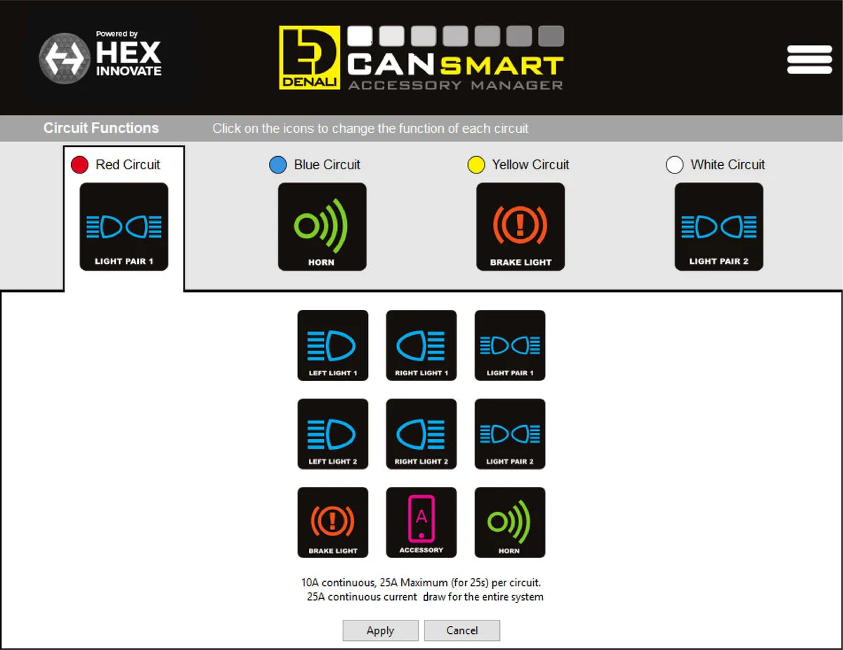 Denali CANsmart™ Controller GEN II - BMW K1600, S1000XR, F900XR, F850GS & F750GS Series