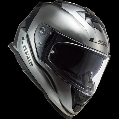 LS2 FF800 STORM II SOLID JEANS TITANIUM