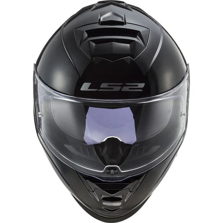 LS2 FF320 STREAM II SOLID GLOSS BLACK