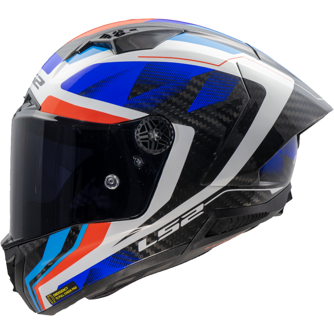 LS2 FF805 THUNDER CARBON GP AERO RAUTE GLOSS