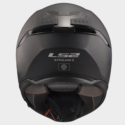 LS2 FF320 STREAM II SOLID MATT BLACK