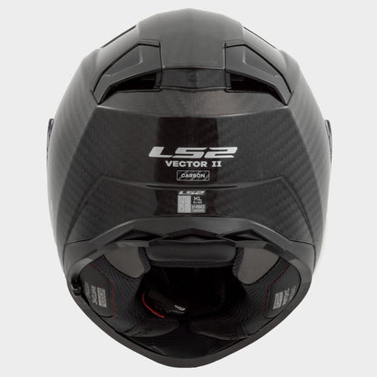 LS2 VECTOR II CARBON SOLID GLOSS FF811