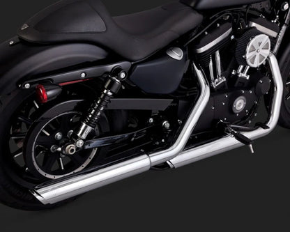 VANCE & HINES TWIN SLASH SLIP-ONS SPORTSTER 14-later