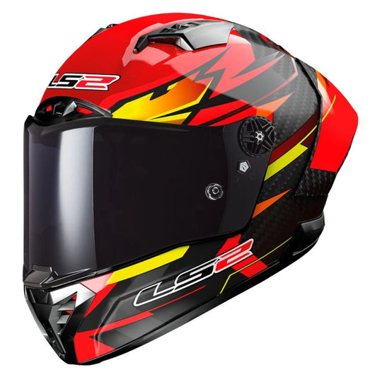 LS2 FF805 THUNDER CARBON GP AERO - FIRE