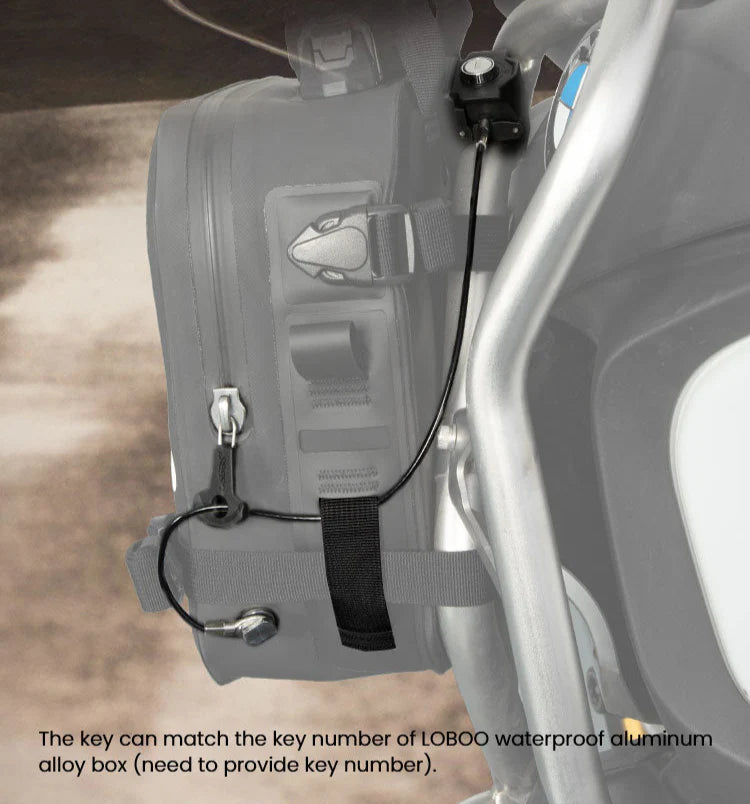 LOBOO INFLATABLE CRASH BAR BAG | 300KG PASSIVE PROTECTION| IPX7 WATERPROOF