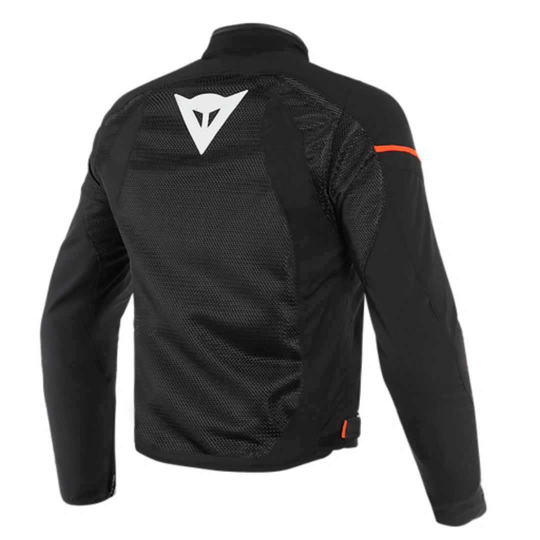 Dainese Air Frame D1 Tex Jacket-Black/White/Fluro-Red