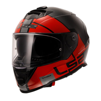 LS2 FF800 STORM II EPIC RED GREY