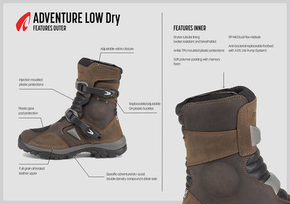 FORMA ADVENTURE LOW DRY BLACK