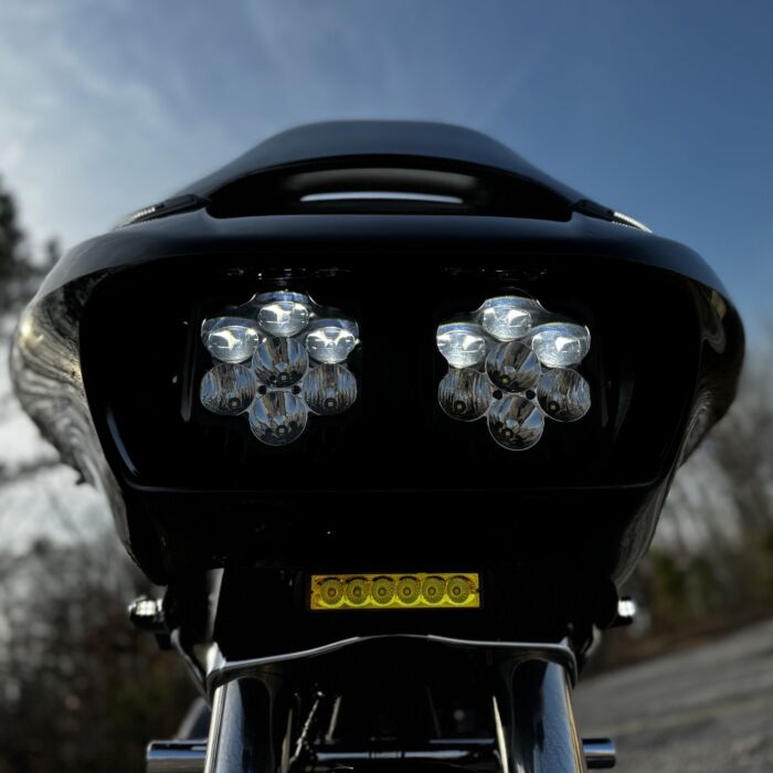 Custom Dynamics-Shark Demon™ 2 Performance LED Headlight Kit for Road Glide Motorcycles