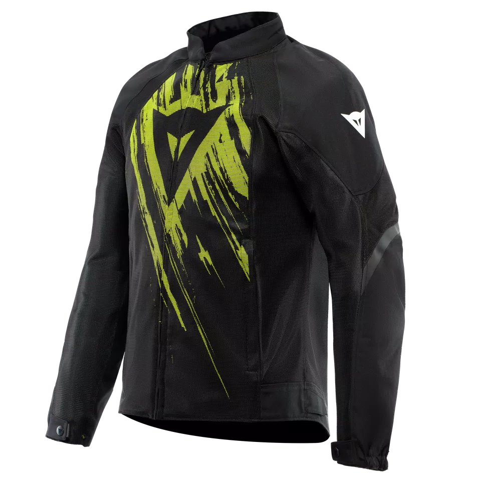 DAINESE AIR TEX HEROSPEHRE BALCK/FLUO YELLOW TARMAC