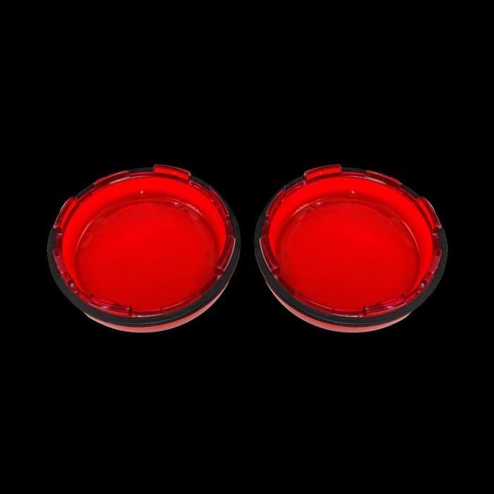 CUSTOM DYNAMICS - ProBEAM® Bullet Style Turn Signal Lenses for Harley-Davidson® - RED