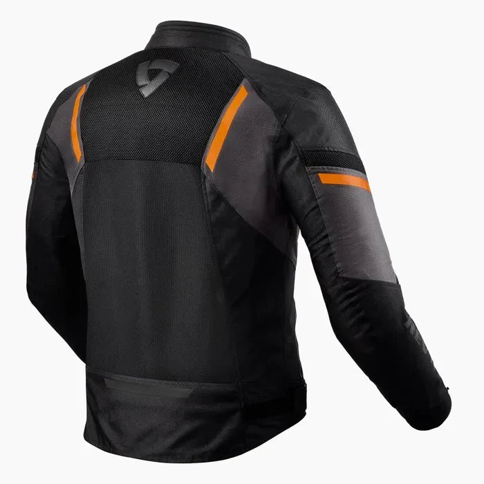 REV'IT! GT-R AIR 3 MESH JACKET - BLACK NEON ORANGE