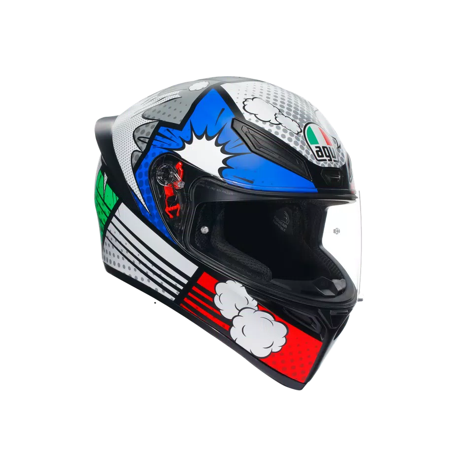 AGV K1 S BANG MATT ITALY/BLUE DOT(E2206)