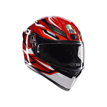 AGV K1 S LION BLACK/RED/WHITE  DOT(E2206)