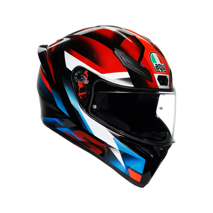AGV K1 S FASTLAP BLACK/RED/BLUE DOT(E2206)