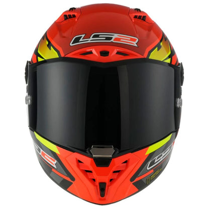 LS2 FF805 THUNDER CARBON GP AERO - FIRE