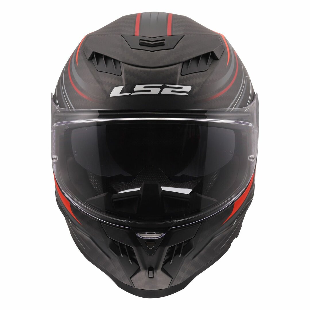 LS2 FF807 DRAGON SUBIC MATT RED BLACK CARBON