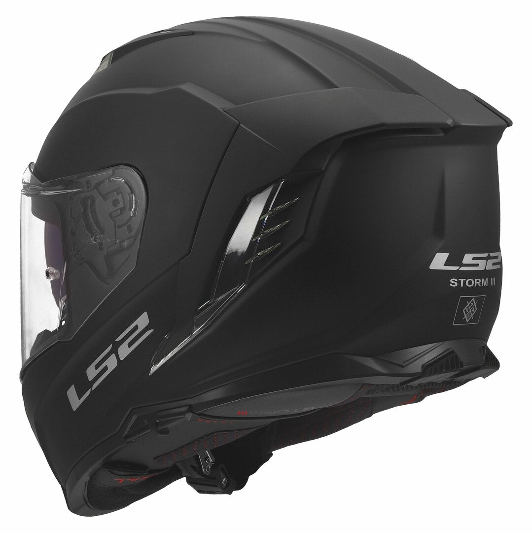LS2 FF800 STORM III SOLID MATT BLACK