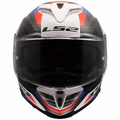 LS2 FF800 STORM III SPORTY GLOSS WHITE BLUE RED