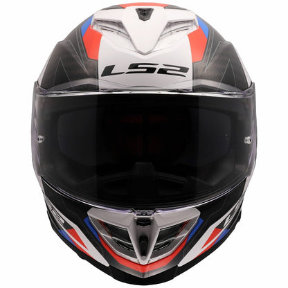 LS2 FF800 STORM III SPORTY GLOSS WHITE BLUE RED