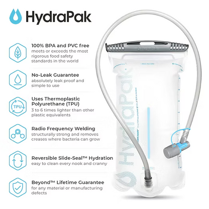 MARINE NEO HYDRATION PACK WITH INCL. HYDRAPAK 2L BLADDER RED