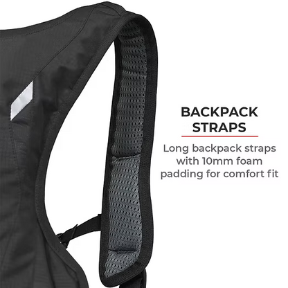 MARINE NEO HYDRATION PACK WITH INCL. HYDRAPAK 2L BLADDER BLACK