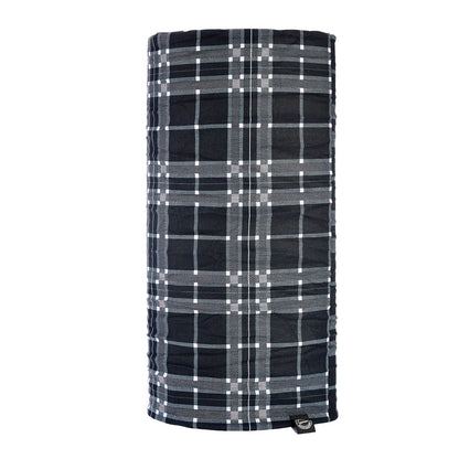OXFORD COMFY BLACK & WHITE TARTAN 3-PACK