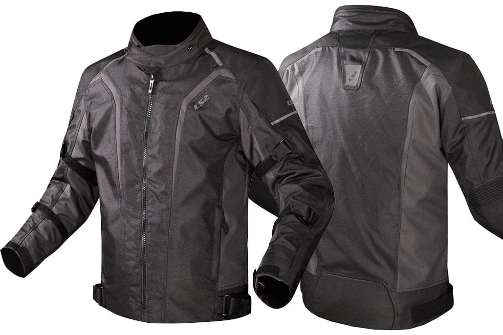 LS2 SEPANG BLACK DARK GREY JACKET Lvl-2