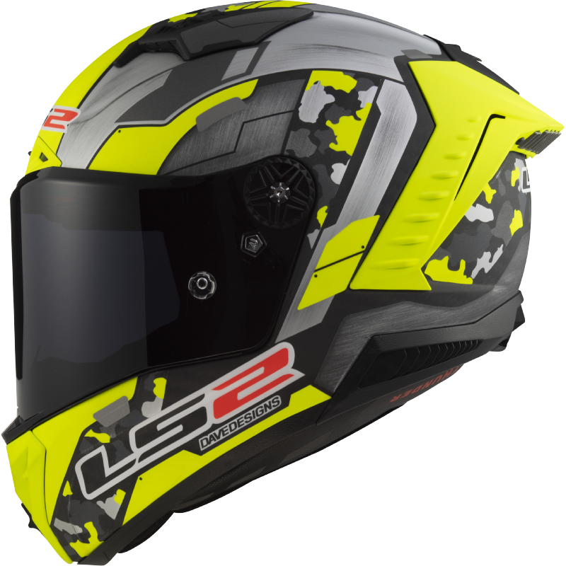 LS2 FF805 THUNDER C SPACE H-V YELLOW GREY