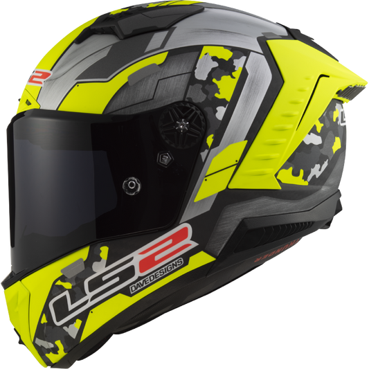 LS2 FF805 THUNDER C SPACE H-V YELLOW GREY