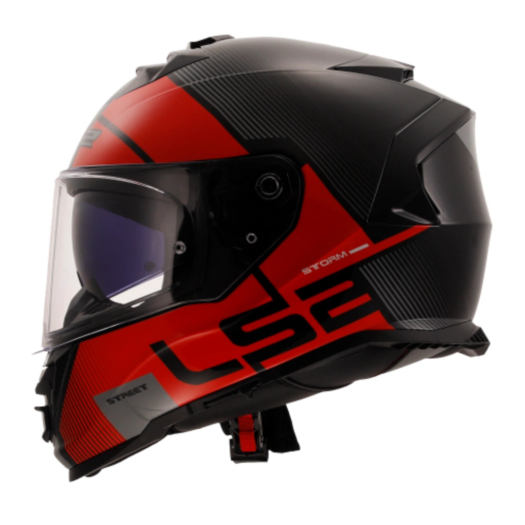 LS2 FF800 STORM II EPIC RED GREY