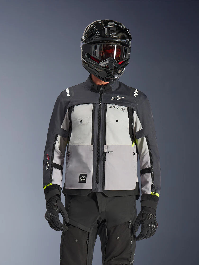 ALPINESTARS  CUSCO DRYSTAR® JACKET-ICE GREY/MID GREY/EEP GREY