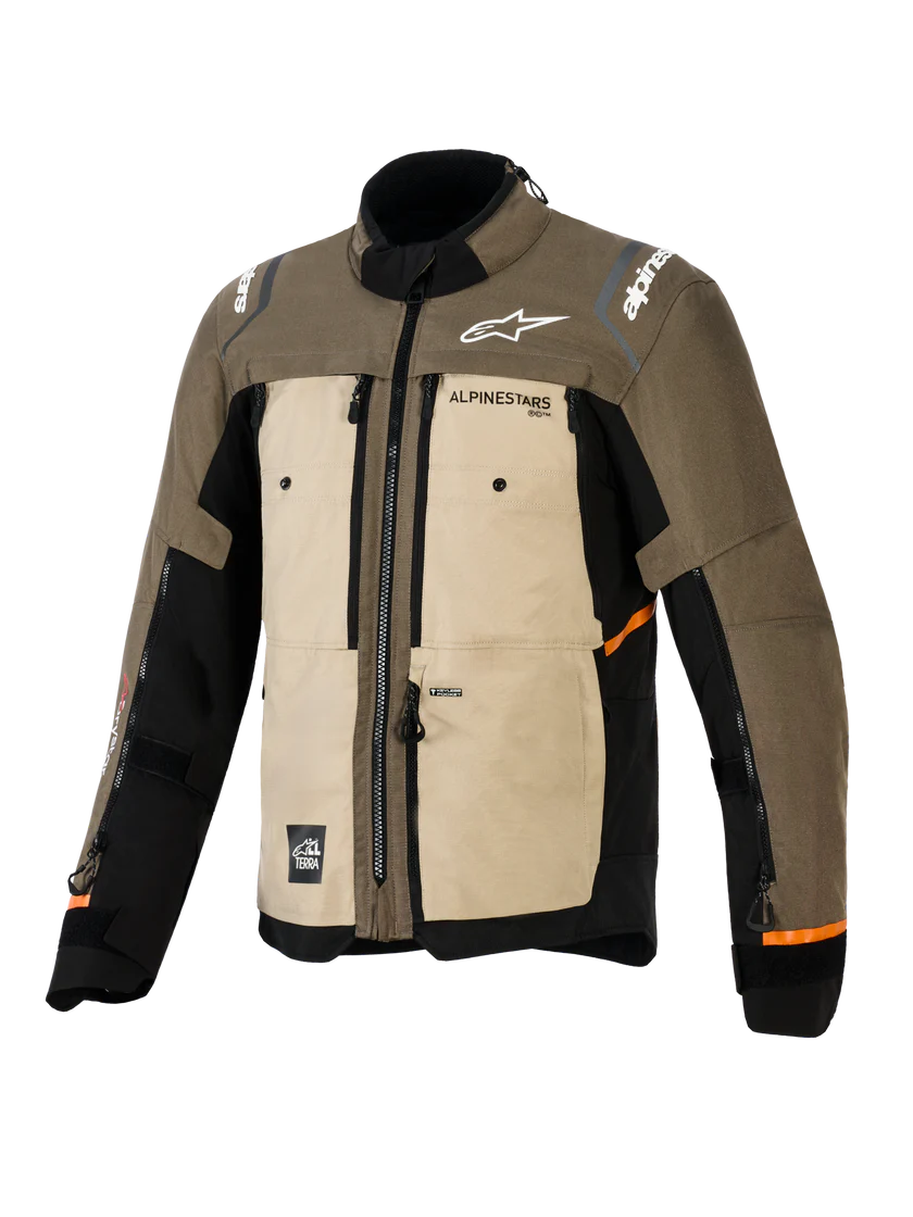 ALPINESTARS  CUSCO DRYSTAR® JACKET-WALNUT/ALUMINIUM/BLACK