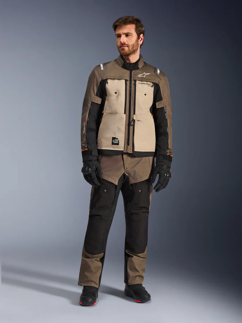 ALPINESTARS  CUSCO DRYSTAR® JACKET-WALNUT/ALUMINIUM/BLACK