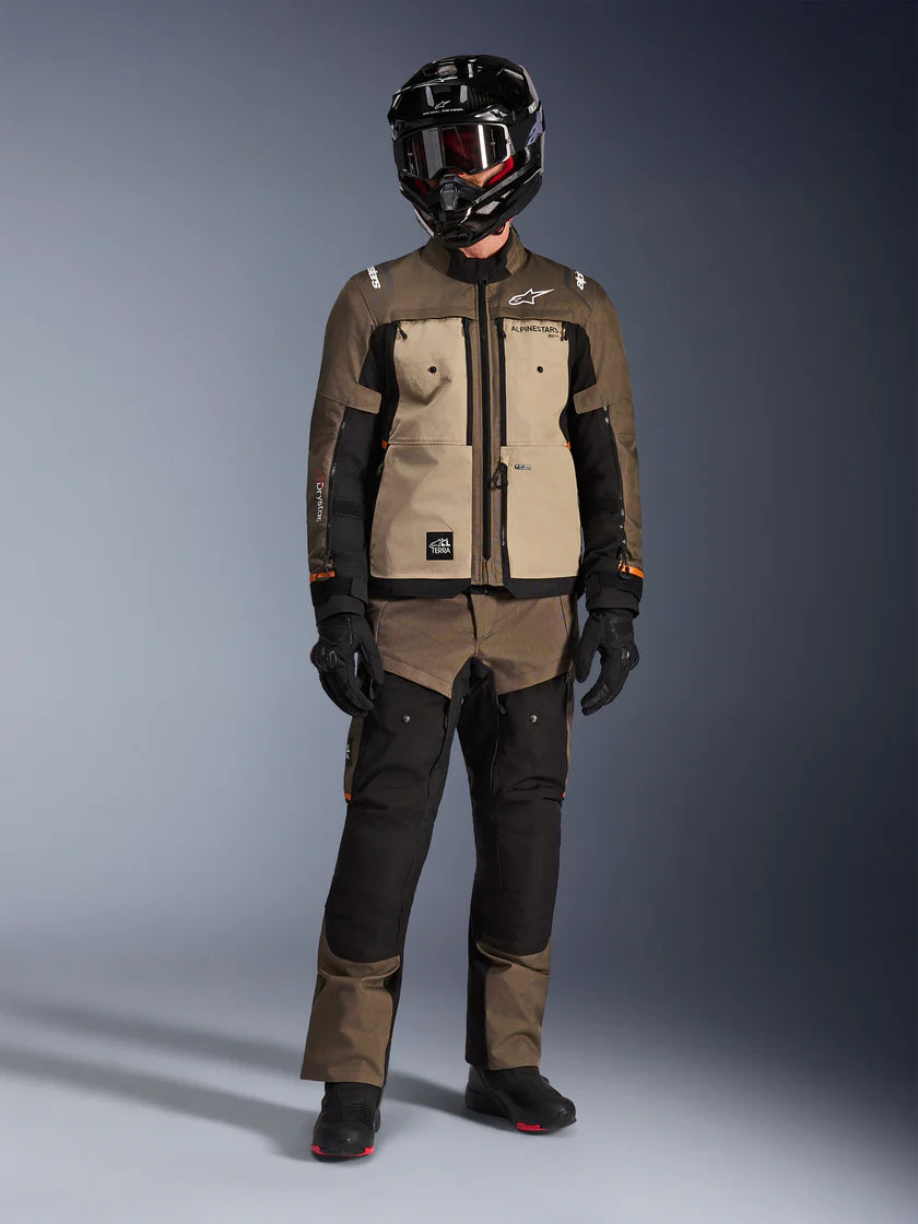 ALPINESTARS  CUSCO DRYSTAR® JACKET-WALNUT/ALUMINIUM/BLACK