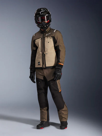 ALPINESTARS  CUSCO DRYSTAR® JACKET-WALNUT/ALUMINIUM/BLACK