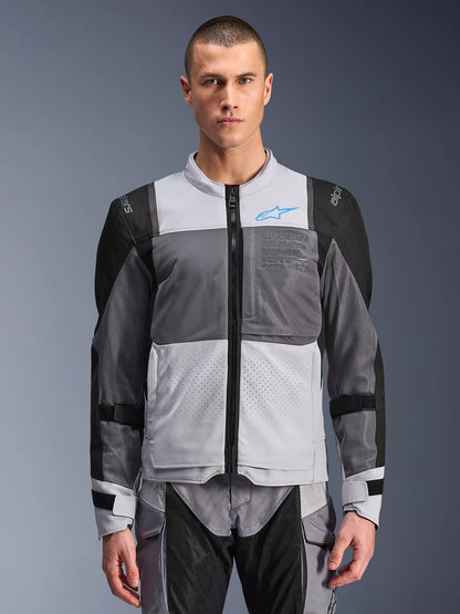 ALPINESTARS ST-2 AIR JACKET-ICE GREY/DARK GREY/BLACK