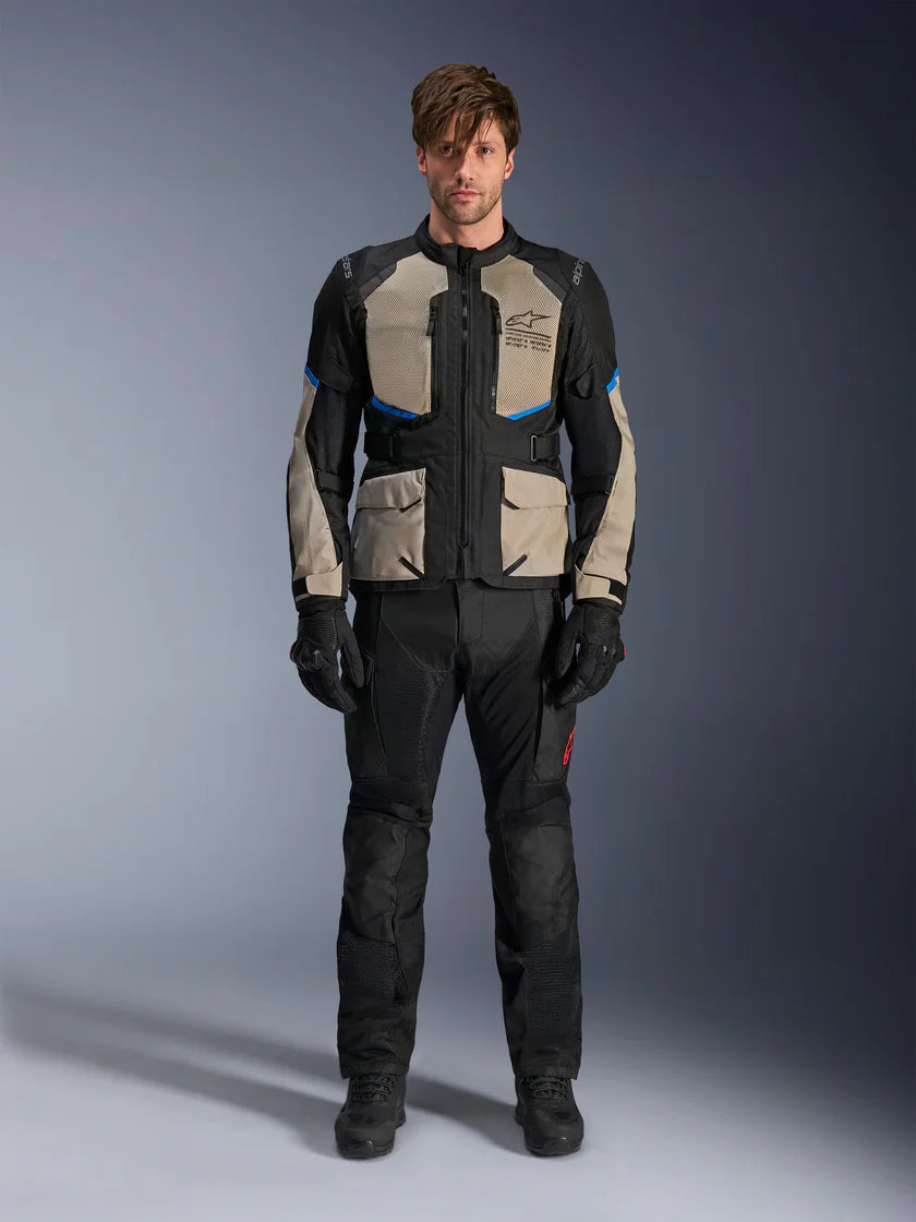 ALPINESTARS ANDES AIR DRYSTAR® JACKET-BLACK/LAUREL/BRIGHT BLUE