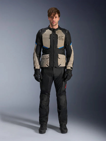 ALPINESTARS ANDES AIR DRYSTAR® JACKET-BLACK/LAUREL/BRIGHT BLUE