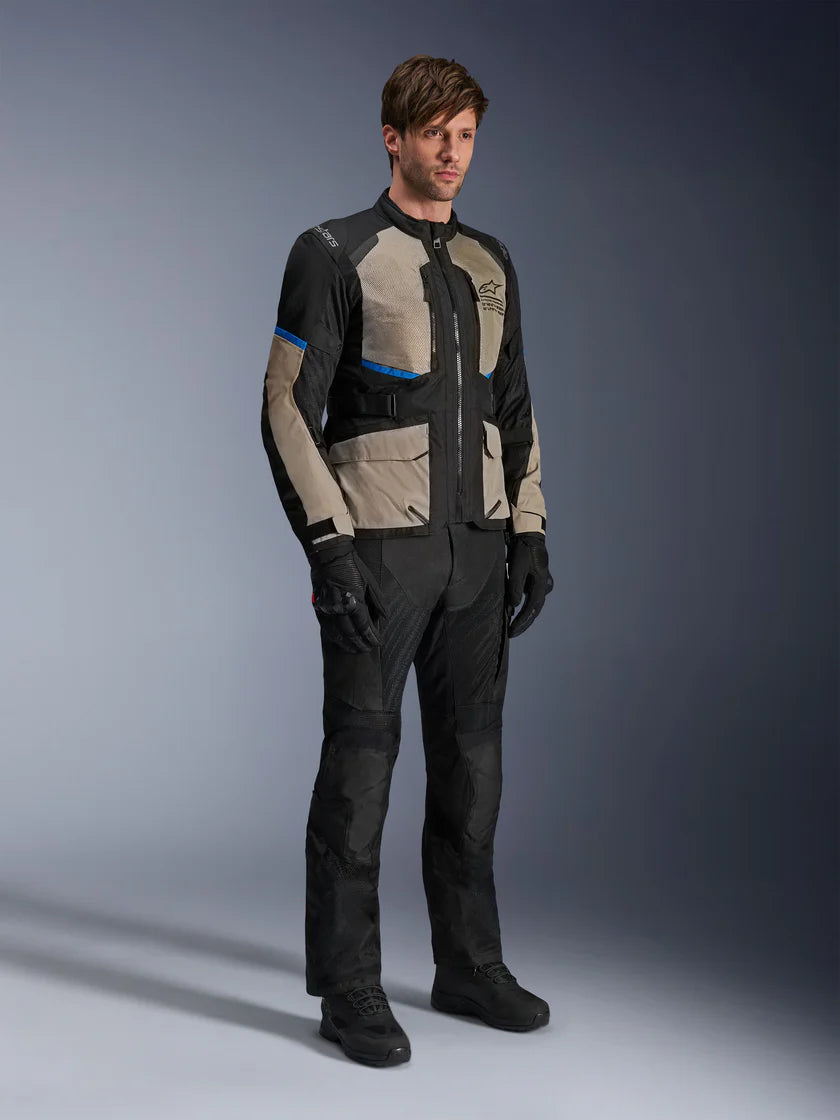 ALPINESTARS ANDES AIR DRYSTAR® JACKET-BLACK/LAUREL/BRIGHT BLUE