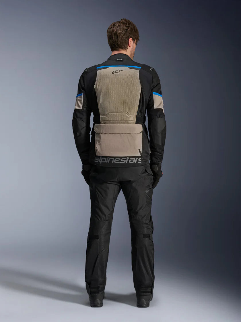 ALPINESTARS ANDES AIR DRYSTAR® JACKET-BLACK/LAUREL/BRIGHT BLUE