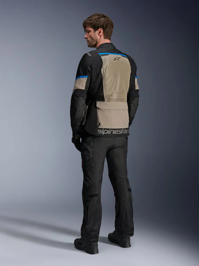 ALPINESTARS ANDES AIR DRYSTAR® JACKET-BLACK/LAUREL/BRIGHT BLUE
