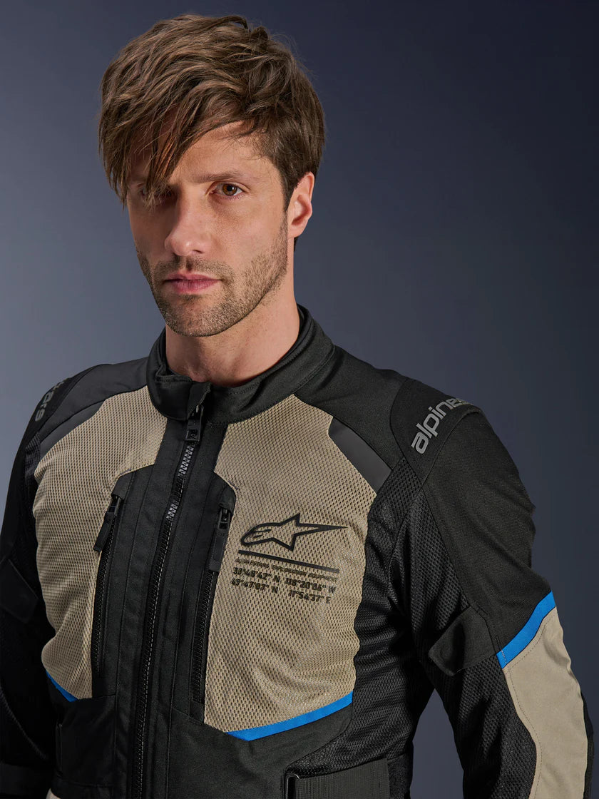 ALPINESTARS ANDES AIR DRYSTAR® JACKET-BLACK/LAUREL/BRIGHT BLUE