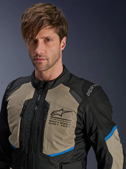 ALPINESTARS ANDES AIR DRYSTAR® JACKET-BLACK/LAUREL/BRIGHT BLUE