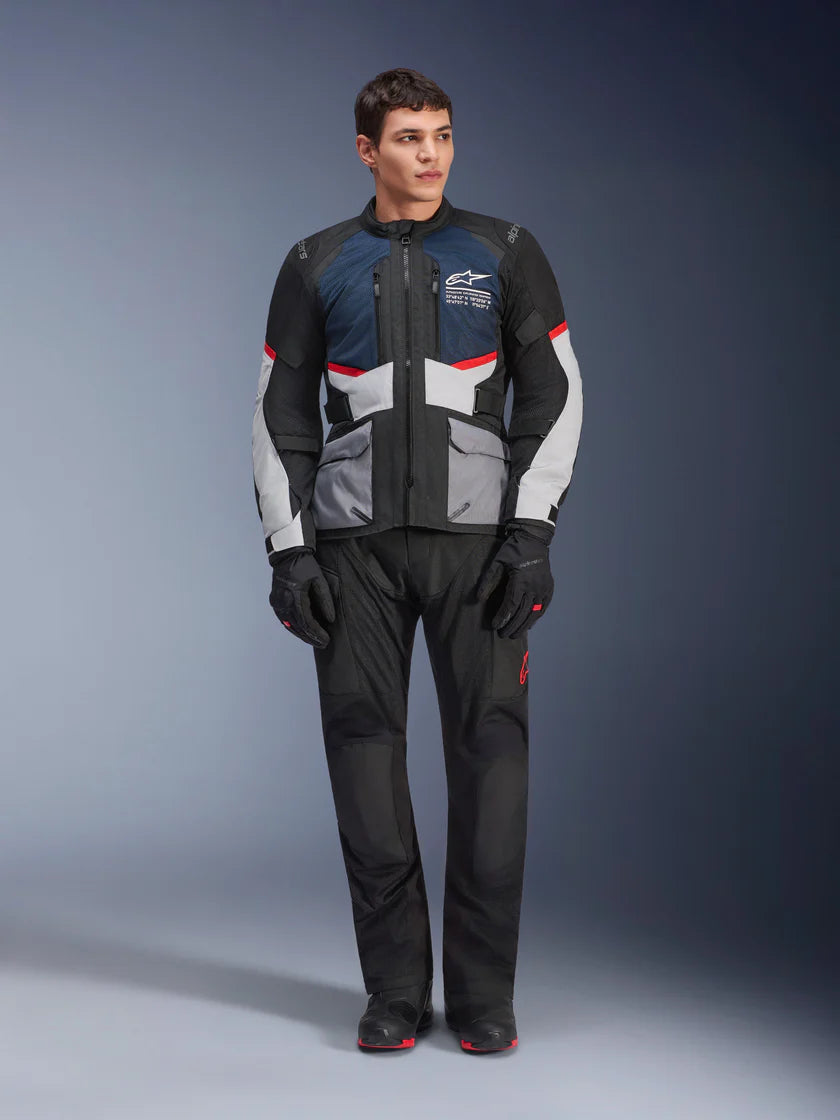 ALPINESTARS ANDES AIR DRYSTAR® JACKET-DEEP BLUE/BLACK/ICE GREY
