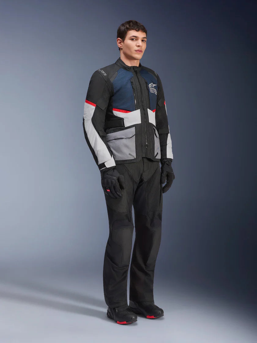 ALPINESTARS ANDES AIR DRYSTAR® JACKET-DEEP BLUE/BLACK/ICE GREY