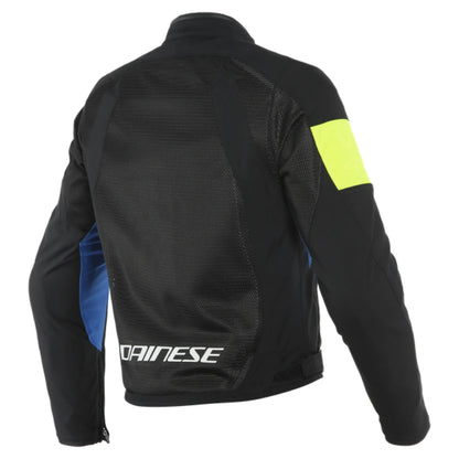 Dainese VR46 Grid Air Tex Jacket BLACK/PRINCESS-BLUE/FLUO-YELLOW