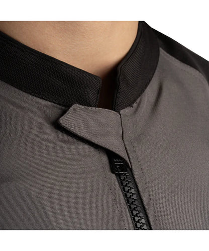 DSG APEX V2 RIDING JACKET BLACK GREY RACING RED