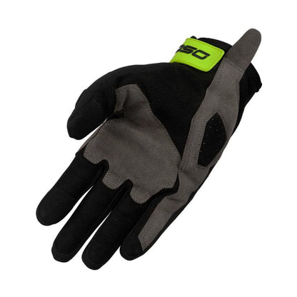 DSG ALPHA AIR RIDING GLOVES BLACK YELLOW FLUO