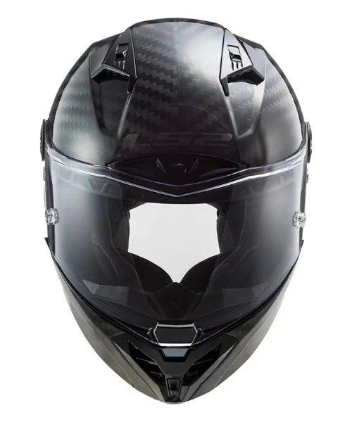 LS2 FF805 THUNDER CARBON GP SOLID GLOSS (FIM Certified)